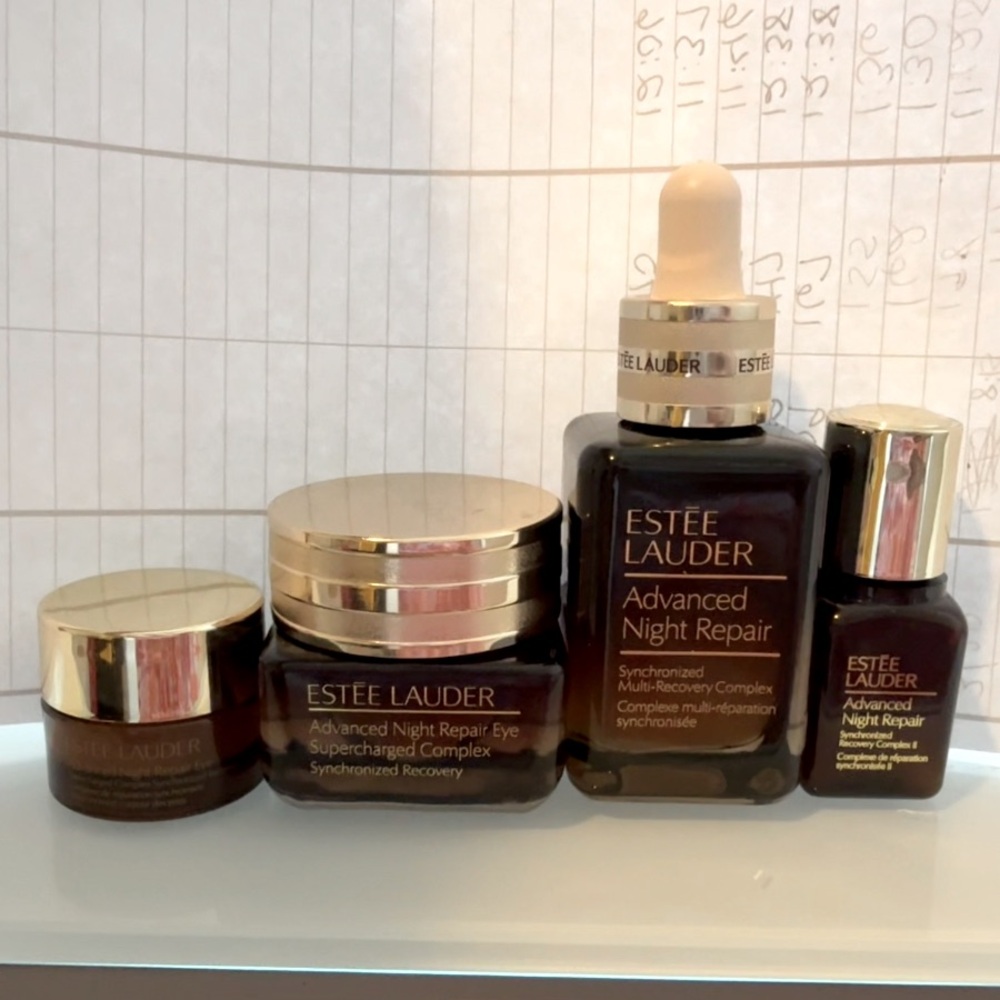 Estee Lauder Advanced Night Repair Skincare Set 4 Piece Eye Supercharged Complex